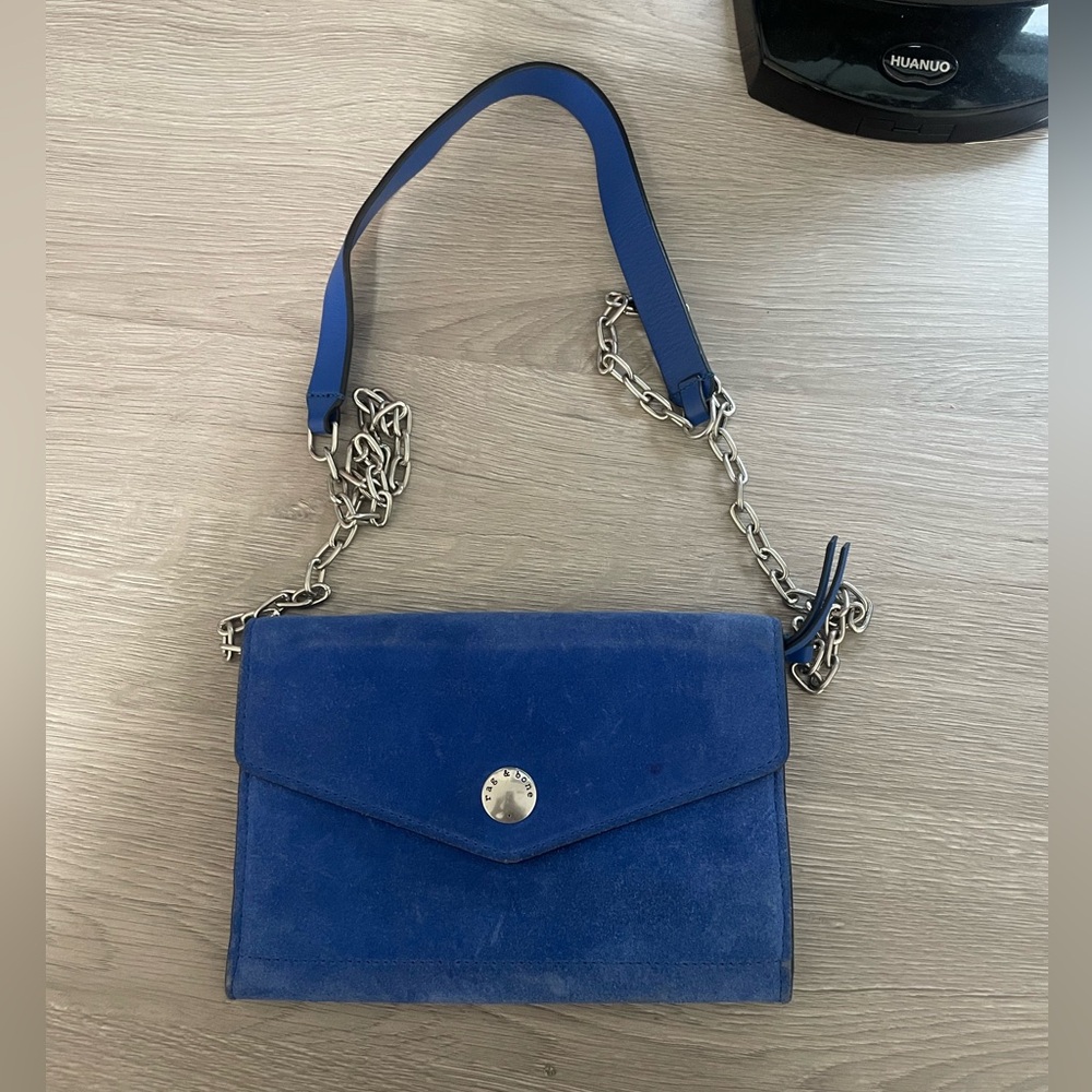 Blue Rag & Bone leather crossbody